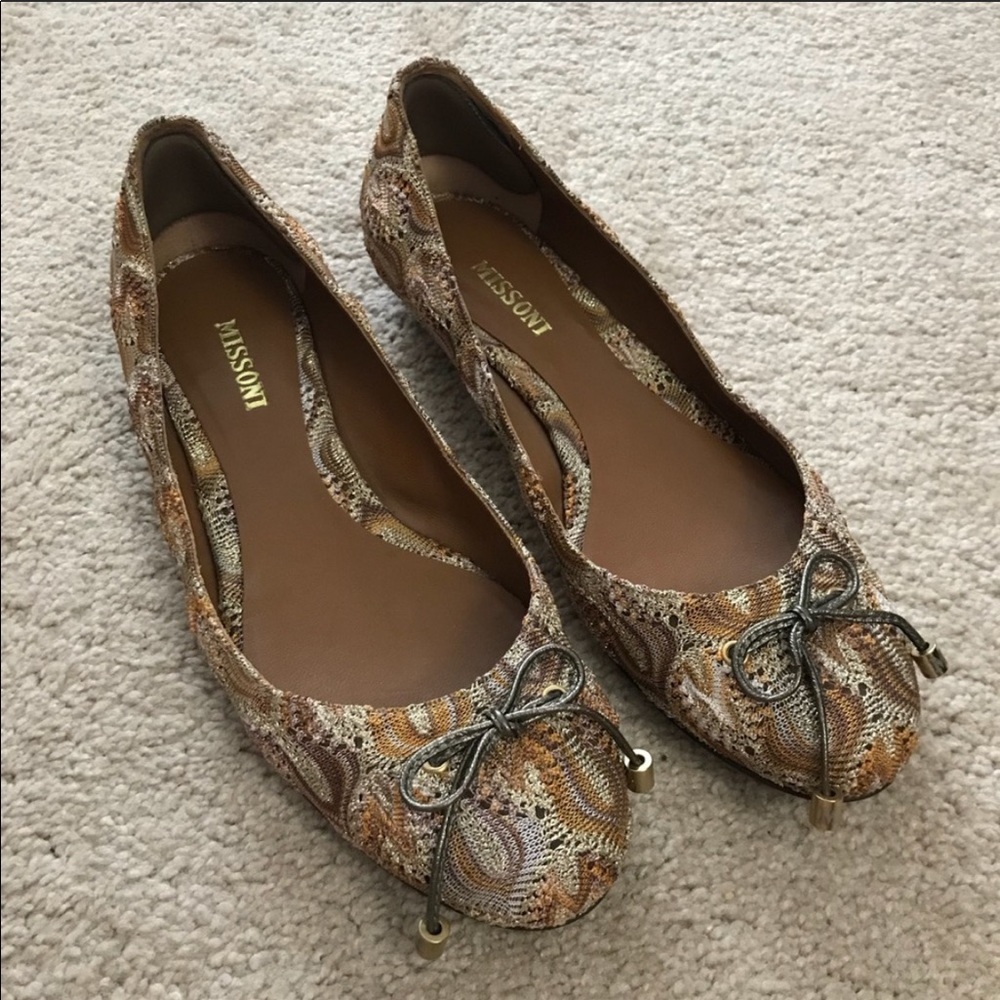 Missoni Classic Ballet Flats